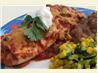 Low Fat Chicken Enchiladas With High Fat Taste.