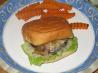 Grilled Portabella Burger With Basil Mayonnaise. Recipe by Vegetarian Network Austin