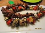 Pinchos (Spanish Kebabs/Tapas - Pork, Lamb, Prawns or Chicken). Photo by Queen Dana