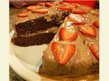 Raspberry Chocolate Cake (Vegan)