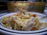 Paula Deen's Chicken, Squash & Cornbread Casserole