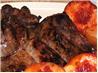 Barefoot Contessa's Grilled Leg of Lamb With Roasted Fruit. Recipe by Antifreesz