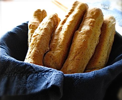 Healthy Italian Breadsticks or Pizza Crust. Photo by WiGal
