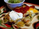 Shrimp and Green Chile Enchiladas