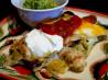 Shrimp and Green Chile Enchiladas. Recipe by Mommy Diva