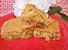 Blond Toffee Brownies. Recipe by Vamy