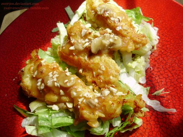 Warr-Shu-Gai Almond Boneless Chicken. Photo by dman515