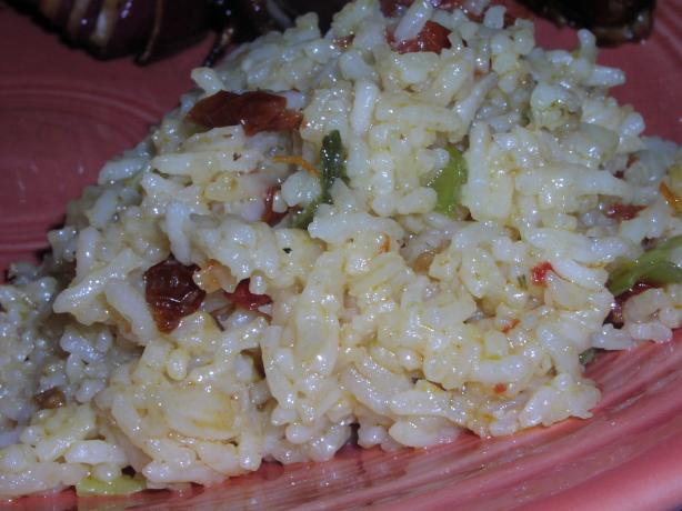 Basmati-Sun-Dried Tomato Rice Pilaf. Photo by TeresaS
