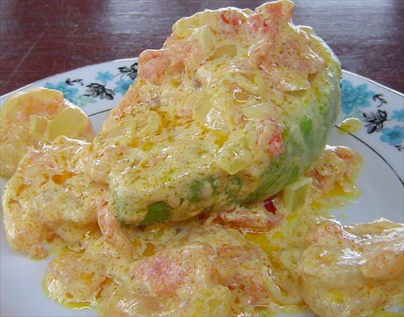 Hot Shrimp Avocado Halves. Photo by A Good Thing