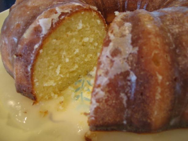 Lemon-Yogurt Cake With Lemon Glaze. Photo by Susiecat too
