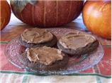 Mocha Brownie Cookies With Coffee Frosting
