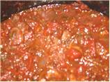 Sicilian Pasta Sauce. Photo by Kennasmommy