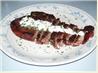 Marinated Steak With Blue Cheese