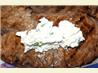 Marinated Steak With Blue Cheese