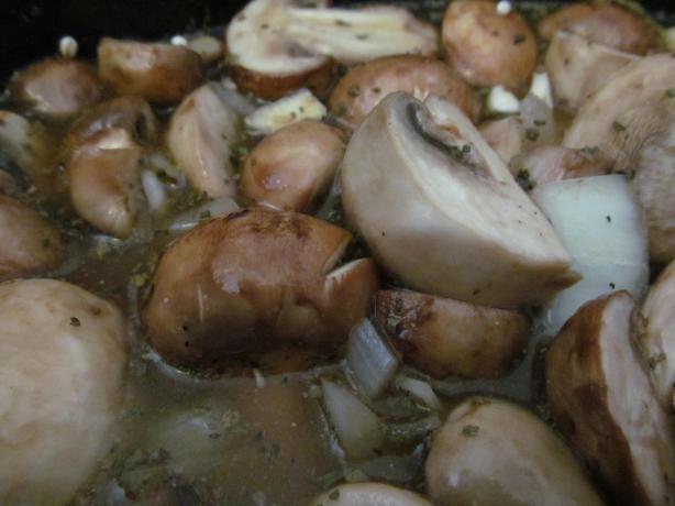 Slow Cooker/ Crock Pot Cream of Portabella Barley Soup. Photo by michelle!