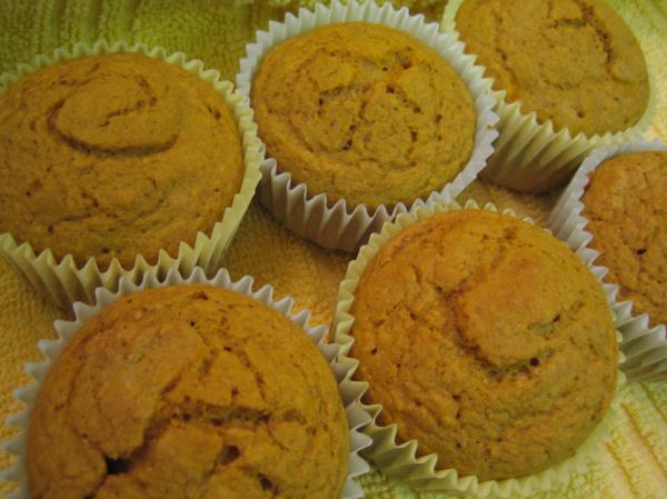 Butternut Squash Muffins, Diabetic. Photo by brokenburner