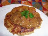 Ecuadorean Potato Cakes With Peanut Sauce (Llapingachos)