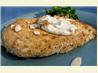 Almond Chicken Breasts With Creamy Tarragon Mustard Sauce. Recipe by Redsie