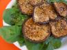 Grilled Shiitake Mushrooms on Arugula. Recipe by dicentra