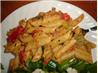 Creamy Roasted Vegetable Penne. Recipe by Jesse&Rayye