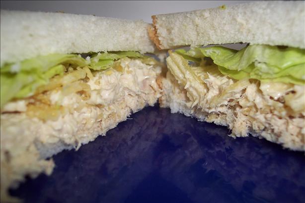 Jolly Roger's Crunchy Tuna Sandwich! C/O --Tasty Dish--. Photo by tazdevilfan