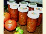 Canned the Summer in a  Salsa !