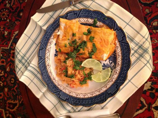 Easy Beef Enchiladas. Photo by Miss Fannie