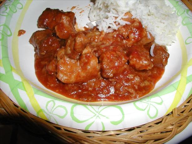 Spiced Pork Stew (Crock Pot). Photo by Chef TraceyMae