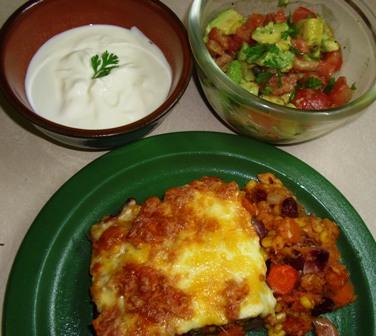 Mexican Taco Casserole. Photo by Karen Elizabeth