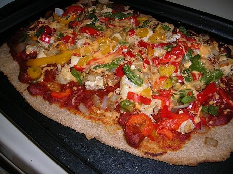 Easy No Yeast Pizza Dough. Photo by c@teberry