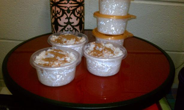 Rice Pudding in a Rice Cooker. Photo by Babyruffy