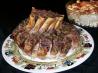 Crown Pork Roast With Cranberry Stuffing. Recipe by 2Bleu