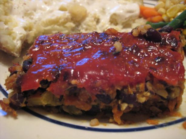 Vegan Meatloaf #1. Photo by tendollarwine