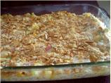 Cheesy Hot Chicken Salad Casserole