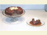 Apple Cake With Hot Caramel Sauce