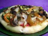 Roasted Veggie Pizza With Pesto Sauce