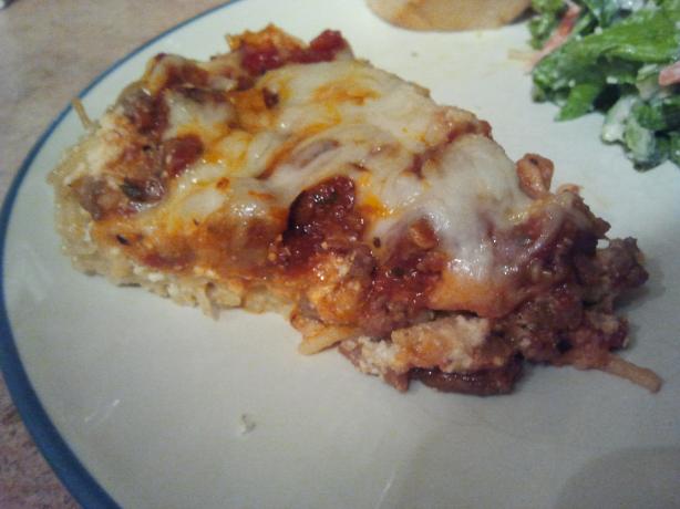 Linda's Spaghetti Pie. Photo by TexasKelly