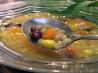 Barley Soup With Red Beans Corn and Sage. Recipe by Engrossed
