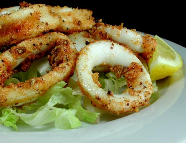 Chilli, Salt and Pepper Squid. Photo by Chef floWer