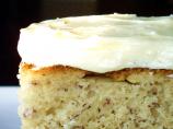 Banana Cake With Homemade Pudding Icing