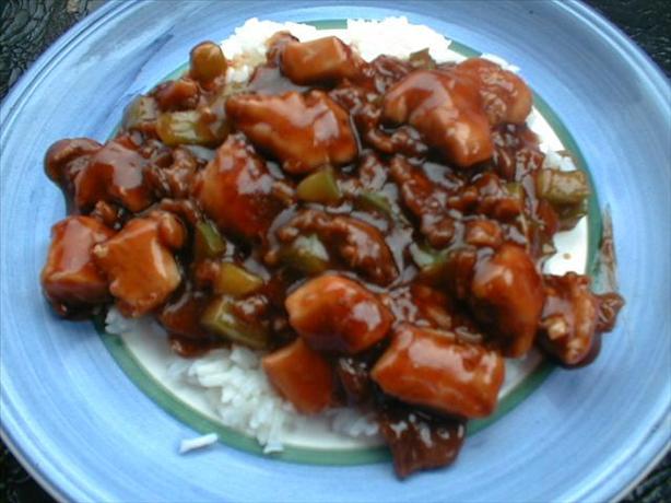 Sweet and Sour Chicken. Photo by Marlene.