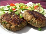 Chicken and Vegetable Burger Patties