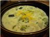 Merm's Potato Cheese Soup With Green Chilies. Recipe by Sooz Cooks