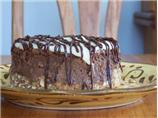 4-Inch Chocolate Peanut Butter Cheesecake