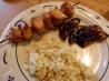 Soy Glazed Salmon Kabobs