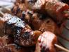 Soy Glazed Salmon Kabobs
