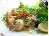 Warm Lemon, Lime and Lovage Prawns With Pineau Des Charentes
