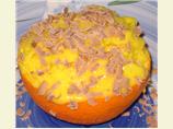 Orange and Mango 'ice Cream'