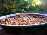 Peach Crumble Pie