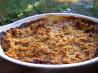 Peach Crumble Pie
